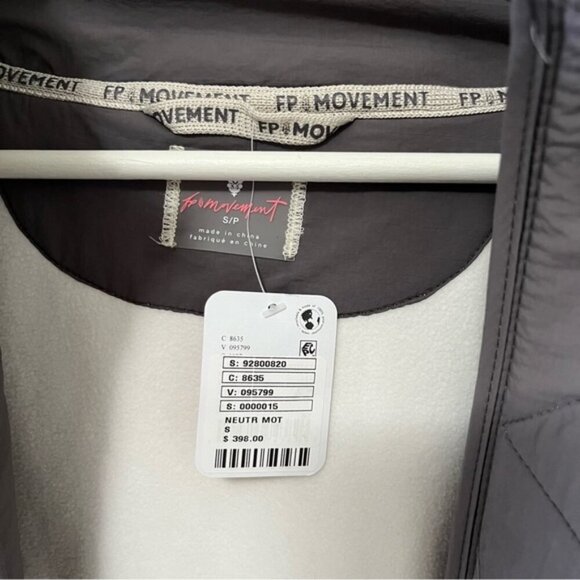 Free People Movement Moon Magic Reflective Rain Parka Size S - Picture 12 of 16